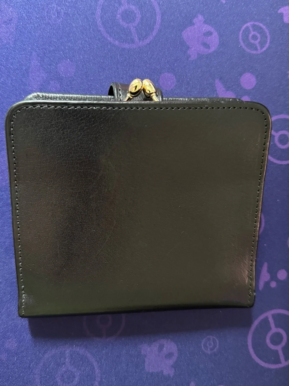 Coach Black Leather Bifold Wallet